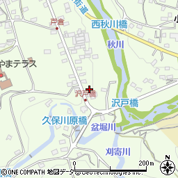 東京都あきる野市戸倉72周辺の地図