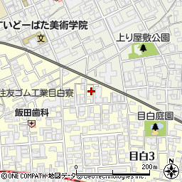 東京都豊島区目白3丁目26周辺の地図