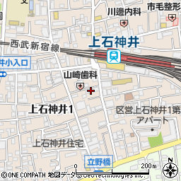 博多屋 上石神井店周辺の地図