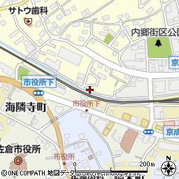 ＮＰＣ２４Ｈ京成佐倉第２パーキング周辺の地図