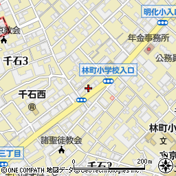 ＥＣＣベストワン　文京・千石校周辺の地図