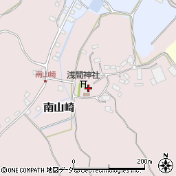 千葉県匝瑳市南山崎周辺の地図
