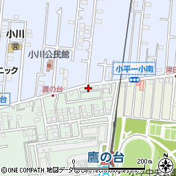 東京都小平市たかの台28-15周辺の地図