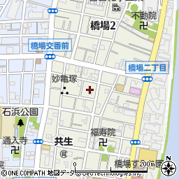 東京都台東区橋場1丁目27周辺の地図