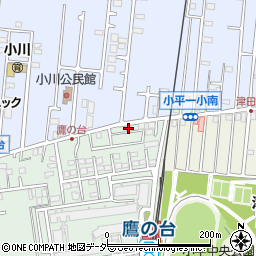 東京都小平市たかの台28-16周辺の地図