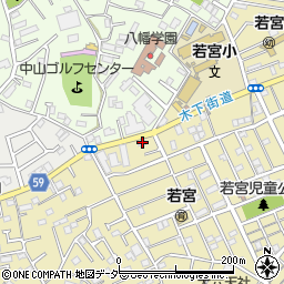 朝日新聞　サービスアンカーＡＳＡ中山周辺の地図
