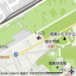 トムコ多摩工場周辺の地図