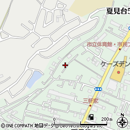 千葉県船橋市夏見台5丁目15-5周辺の地図