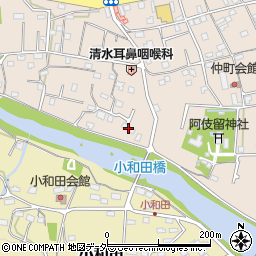 東京都あきる野市五日市1017-1周辺の地図