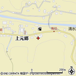 東京都西多摩郡檜原村下元郷周辺の地図