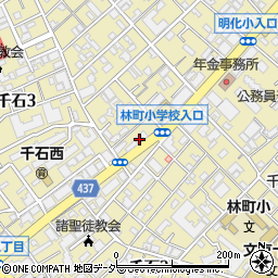 東京都文京区千石3丁目40-12周辺の地図