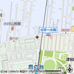 東京都小平市たかの台28-19周辺の地図