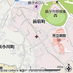 千葉県銚子市前宿町737-1周辺の地図
