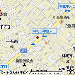 東京都文京区千石3丁目40周辺の地図