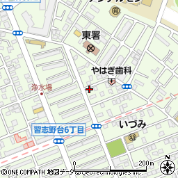 グレースハイム周辺の地図