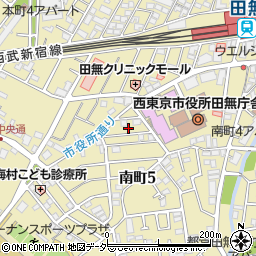 桜井荘周辺の地図