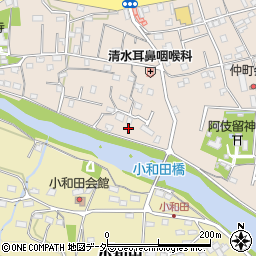 東京都あきる野市五日市1020-1周辺の地図