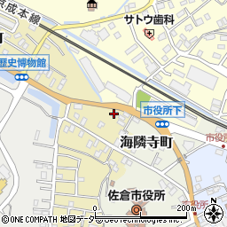 佐倉産業周辺の地図