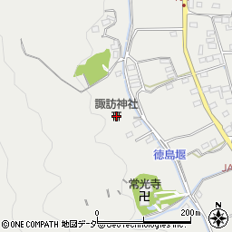 山梨県韮崎市清哲町青木2840周辺の地図