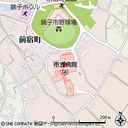 千葉県銚子市前宿町597周辺の地図