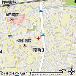 防衛省田無宿舎周辺の地図