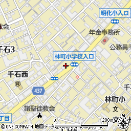東京都文京区千石3丁目40-11周辺の地図