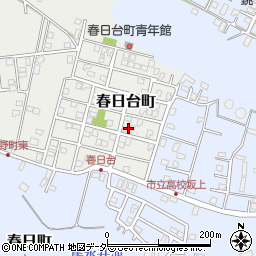 千葉県銚子市春日台町周辺の地図