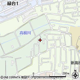千葉県船橋市高根町986-14周辺の地図