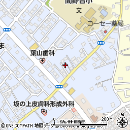 千葉県佐倉市生谷1549周辺の地図