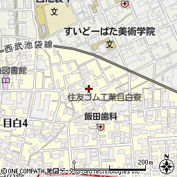 東京都豊島区目白4丁目22-7周辺の地図