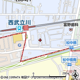 東京都立川市西砂町1丁目2-131周辺の地図