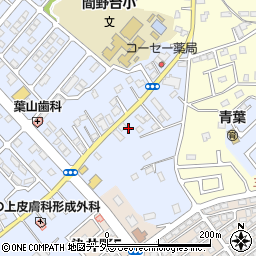 千葉県佐倉市生谷1557-10周辺の地図