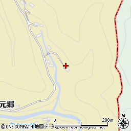 東京都西多摩郡檜原村137周辺の地図