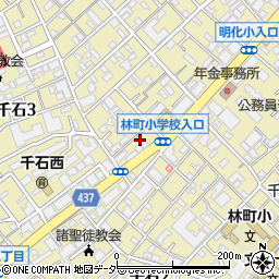東京都文京区千石3丁目40-5周辺の地図