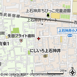 ボヌール上石神井ビル周辺の地図