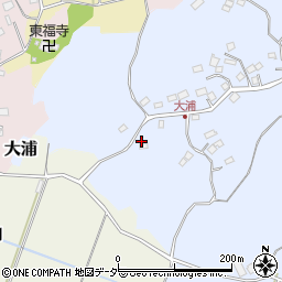 千葉県匝瑳市大浦1381周辺の地図