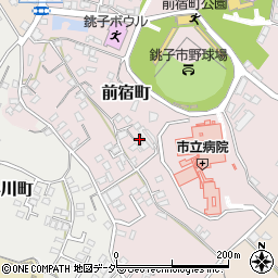 千葉県銚子市前宿町632-5周辺の地図