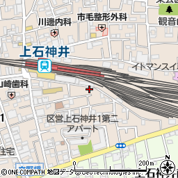 アメニティコート周辺の地図