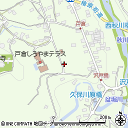 東京都あきる野市戸倉316周辺の地図