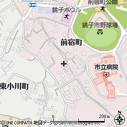 千葉県銚子市前宿町739周辺の地図