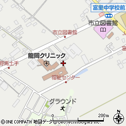 千葉県富里市七栄653-31周辺の地図