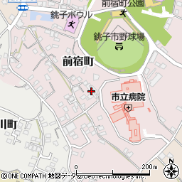 千葉県銚子市前宿町632周辺の地図