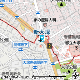 東京都文京区大塚5丁目9周辺の地図