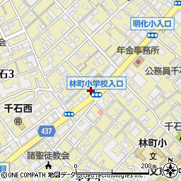 東京都文京区千石3丁目40-10周辺の地図
