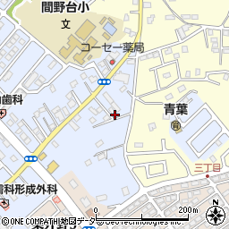 千葉県佐倉市生谷1555周辺の地図