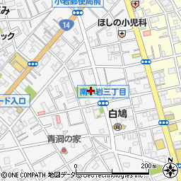東京都江戸川区南小岩3丁目周辺の地図
