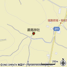 巖島神社周辺の地図