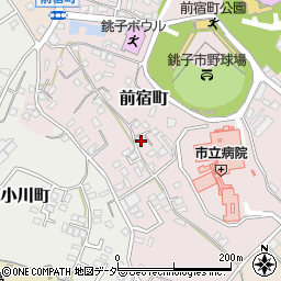 千葉県銚子市前宿町639-2周辺の地図