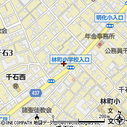 東京都文京区千石3丁目40-6周辺の地図