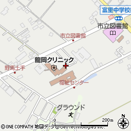 千葉県富里市七栄653-27周辺の地図